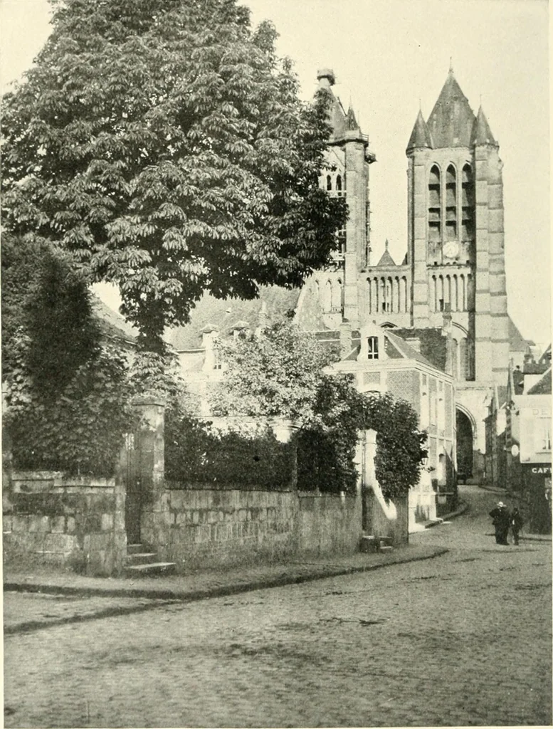 An illustration from Cathedrals and cloisters of the Isle de France, 1910, leaf 79