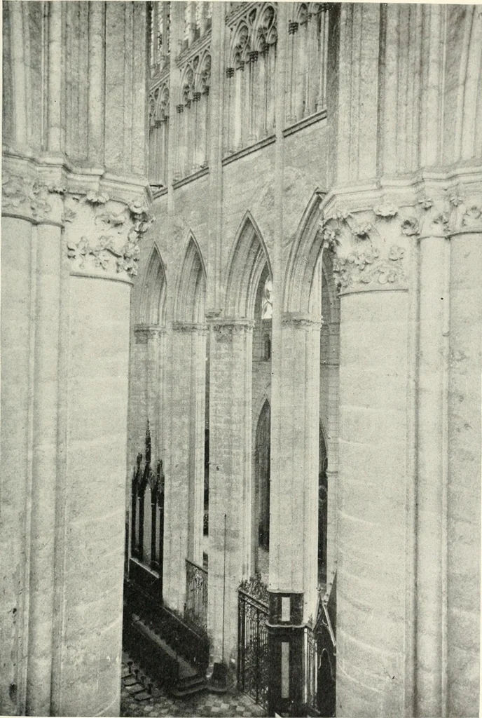 An illustration from Cathedrals and cloisters of the Isle de France, 1910, leaf 80