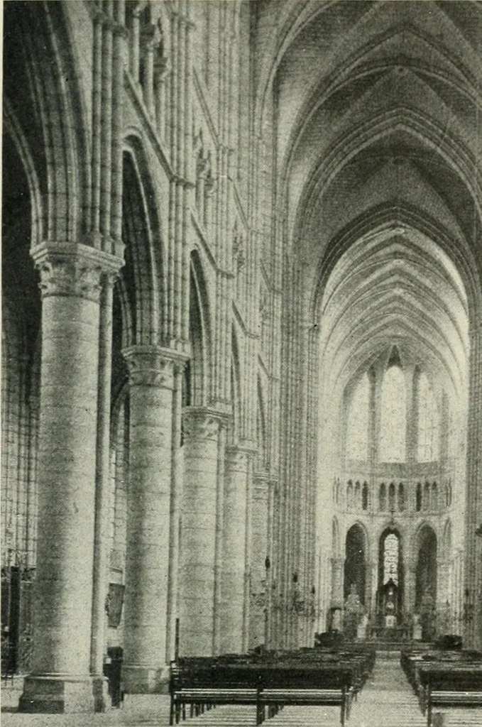 An illustration from Cathedrals and cloisters of the Isle de France, 1910, leaf 114