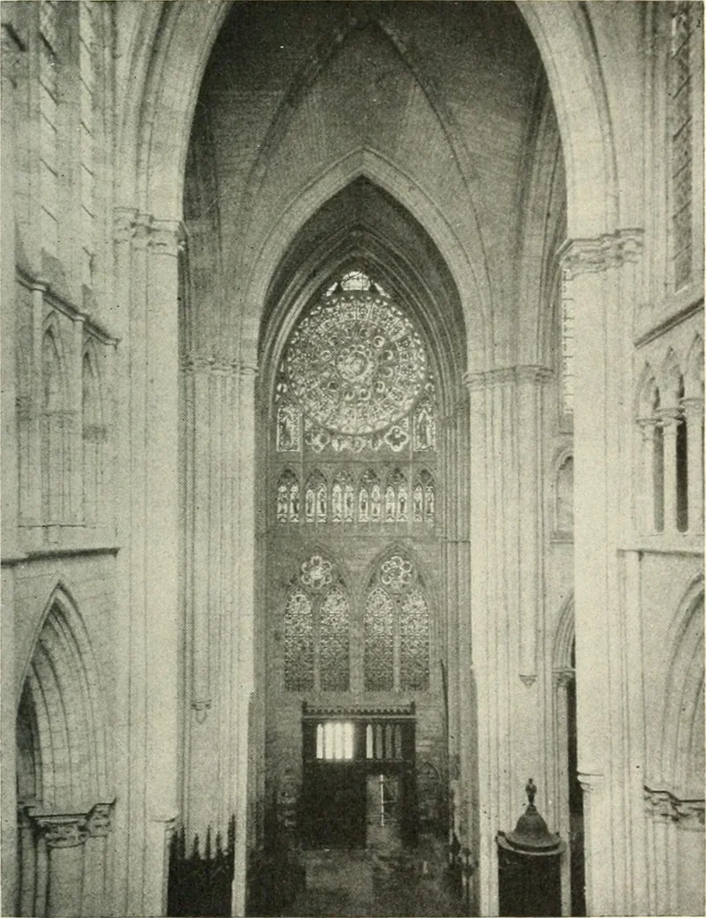 An illustration from Cathedrals and cloisters of the Isle de France, 1910, leaf 120