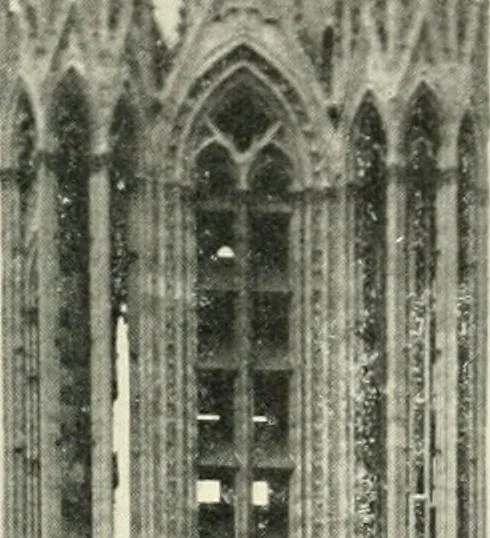 An illustration from Cathedrals and cloisters of the Isle de France, 1910, leaf 158