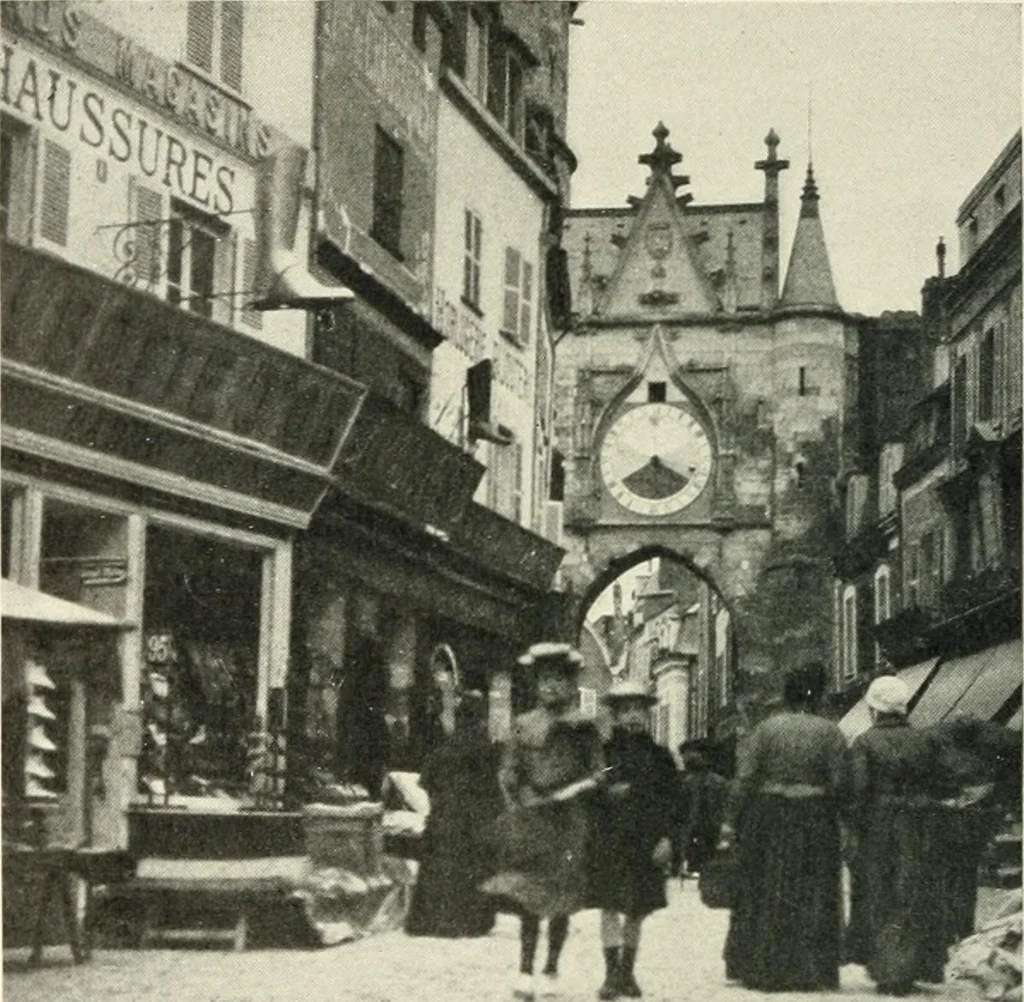 An illustration from Cathedrals and cloisters of the Isle de France, 1910, leaf 167