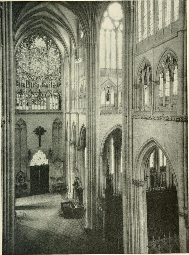 An illustration from Cathedrals and cloisters of the Isle de France, 1910, leaf 220