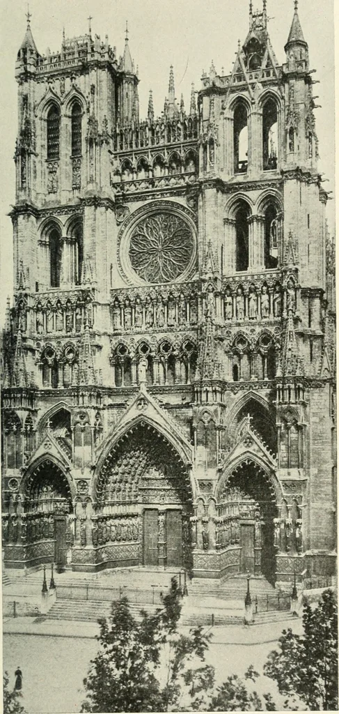 An illustration from Cathedrals and cloisters of the Isle de France, 1910, leaf 236