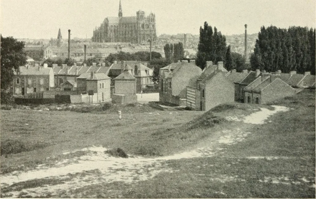 An illustration from Cathedrals and cloisters of the Isle de France, 1910, leaf 257