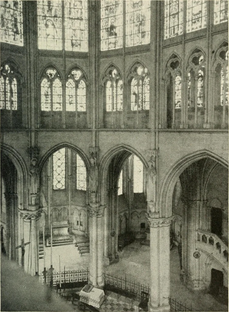 An illustration from Cathedrals and cloisters of the Isle de France, 1910, leaf 280