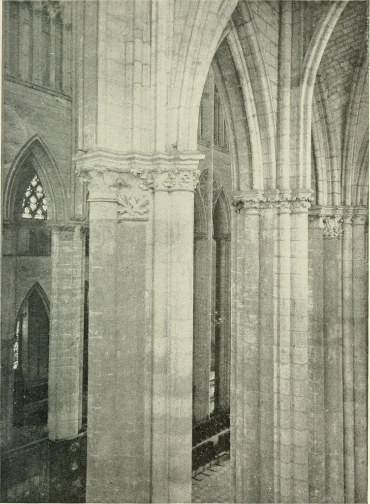 An illustration from Cathedrals and cloisters of the Isle de France, 1910, leaf 284