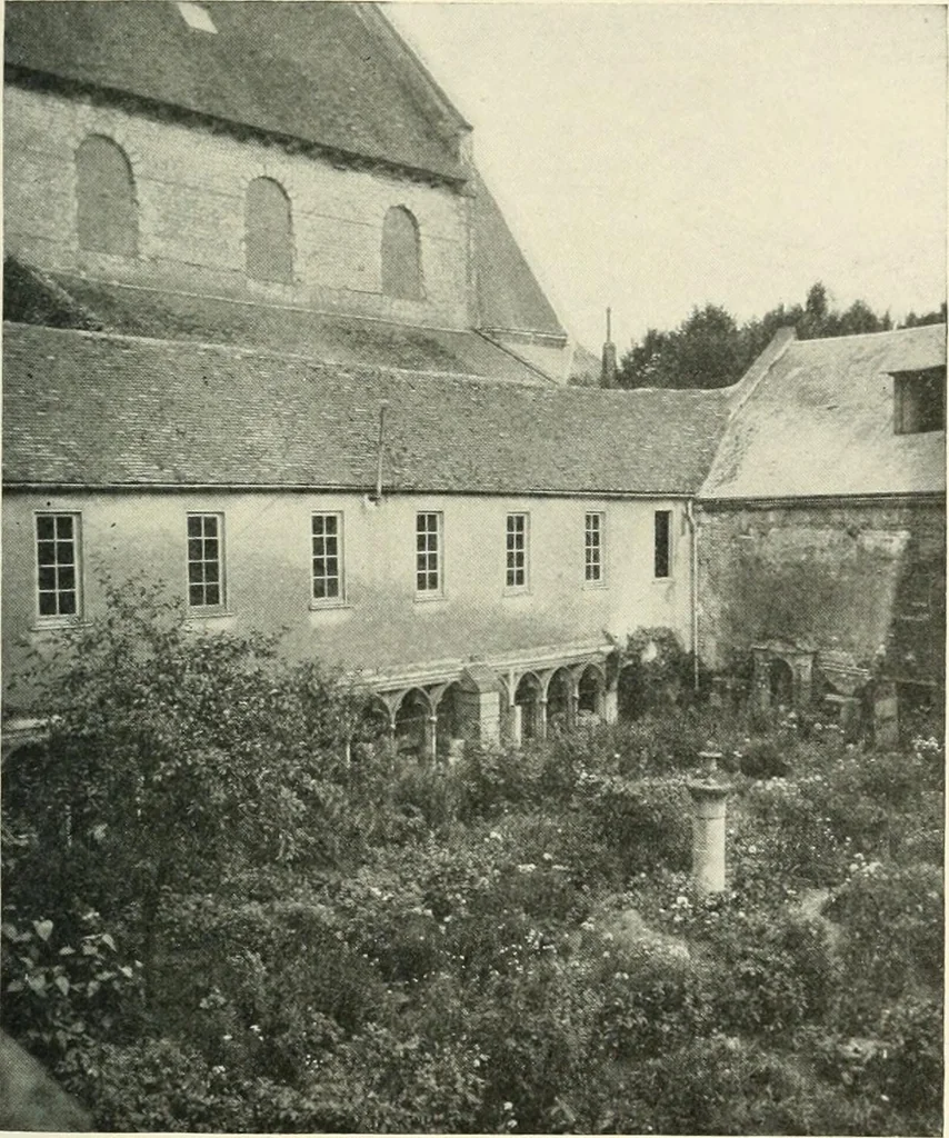 An illustration from Cathedrals and cloisters of the Isle de France, 1910, leaf 290