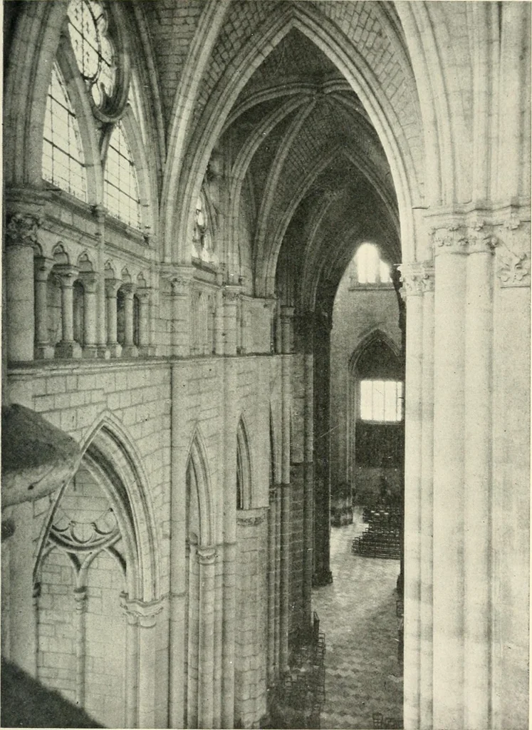 An illustration from Cathedrals and cloisters of the Isle de France, 1910, leaf 328
