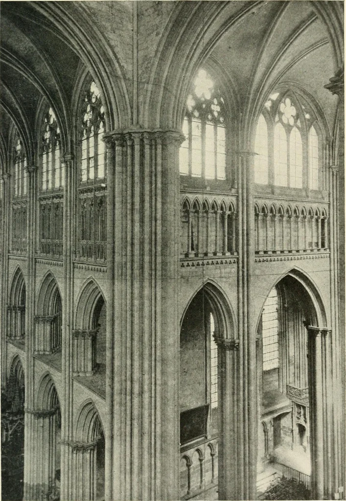 An illustration from Cathedrals and cloisters of the Isle de France, 1910, leaf 352