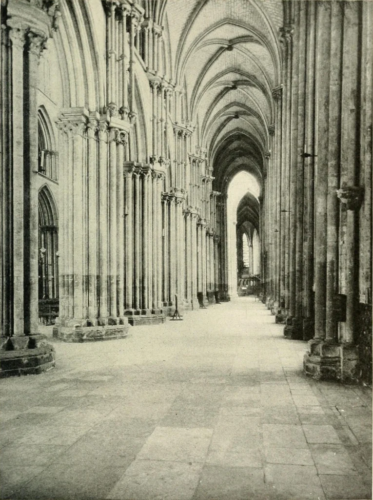 An illustration from Cathedrals and cloisters of the Isle de France, 1910, leaf 356