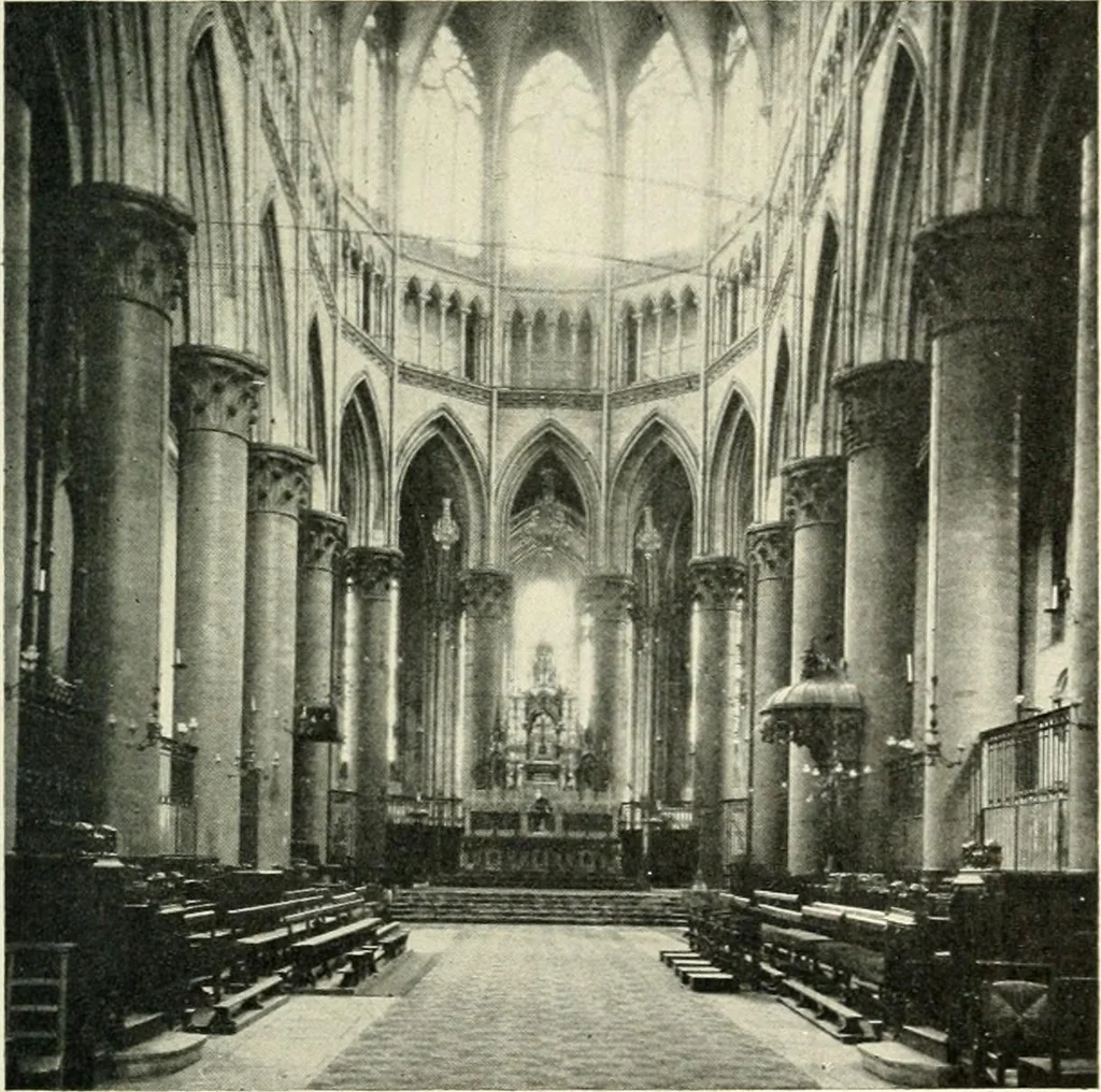 An illustration from Cathedrals and cloisters of the Isle de France, 1910, leaf 374