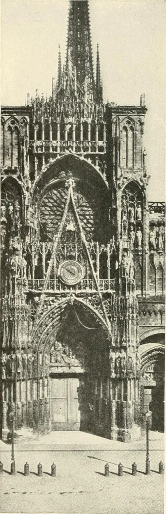 An illustration from Cathedrals and cloisters of the Isle de France, 1910, leaf 379