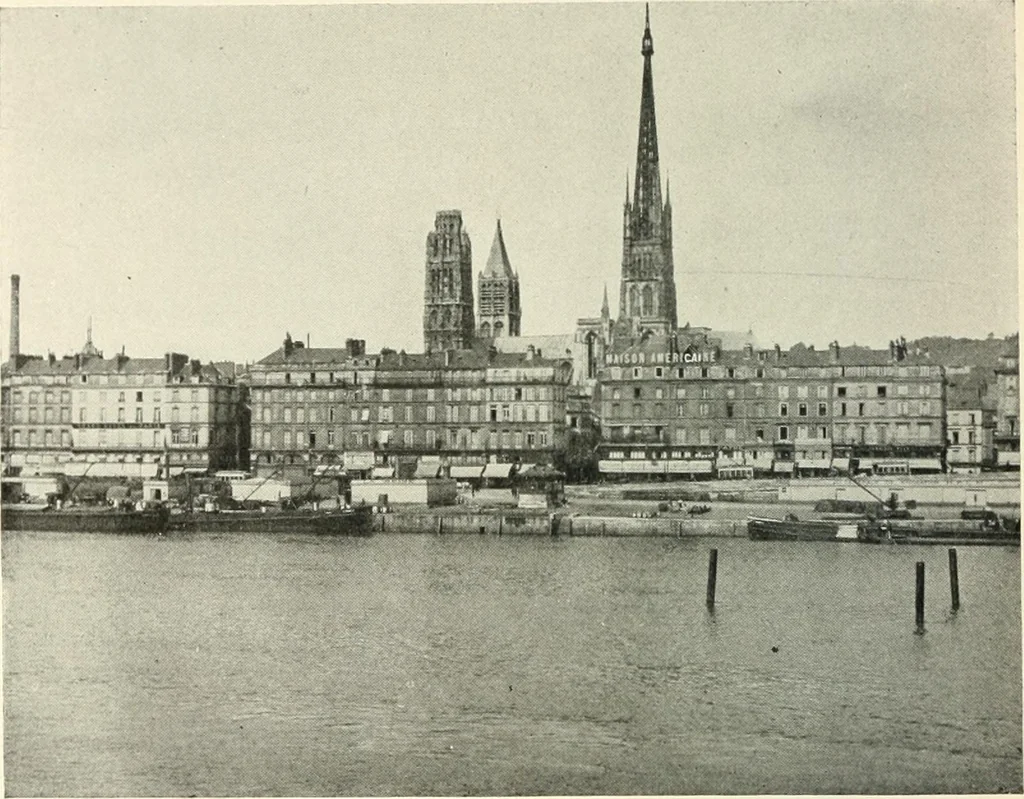 An illustration from Cathedrals and cloisters of the Isle de France, 1910, leaf 381