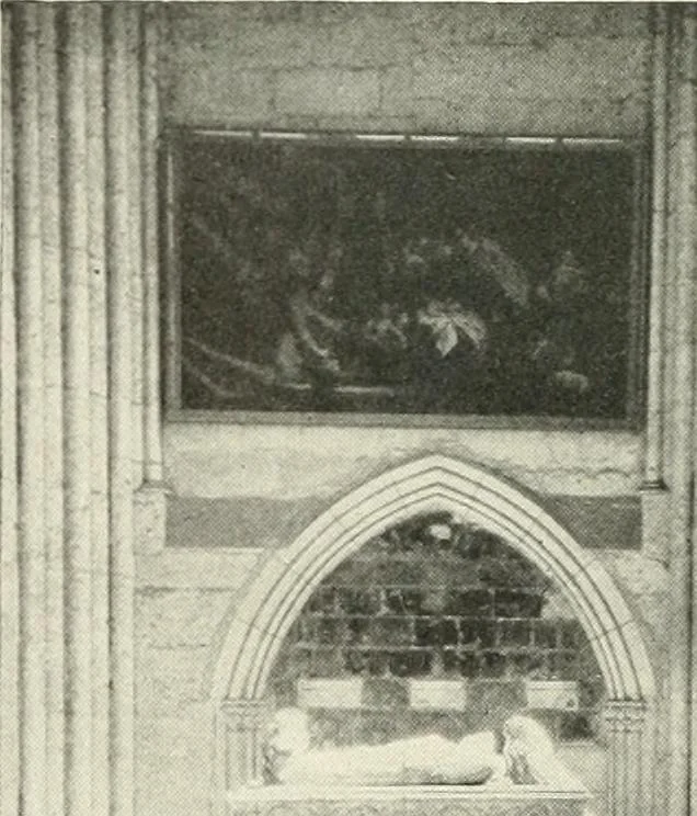 An illustration from Cathedrals and cloisters of the Isle de France, 1910, leaf 405