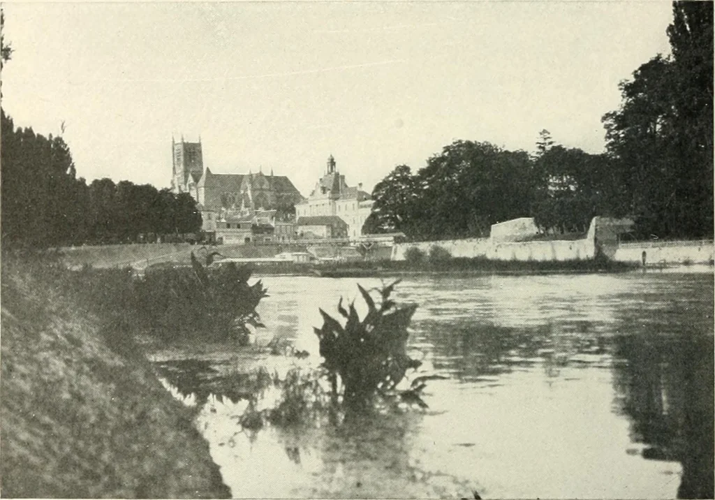 An illustration from Cathedrals and cloisters of the Isle de France, 1910, leaf 415
