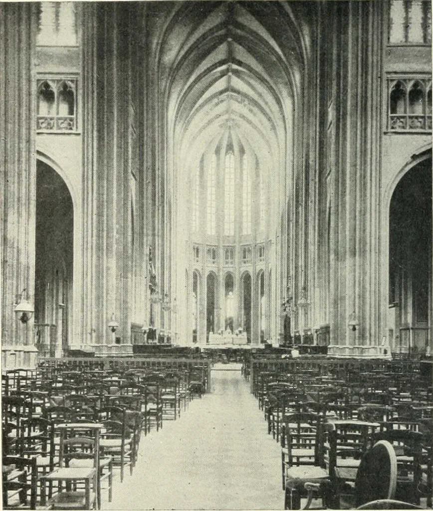 An illustration from Cathedrals and cloisters of the Isle de France, 1910, leaf 449