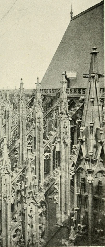 An illustration from Cathedrals and cloisters of the Isle de France, 1910, leaf 450