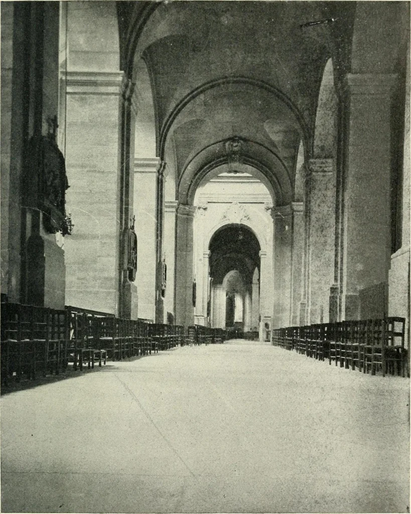 An illustration from Cathedrals and cloisters of the Isle de France, 1910, leaf 476