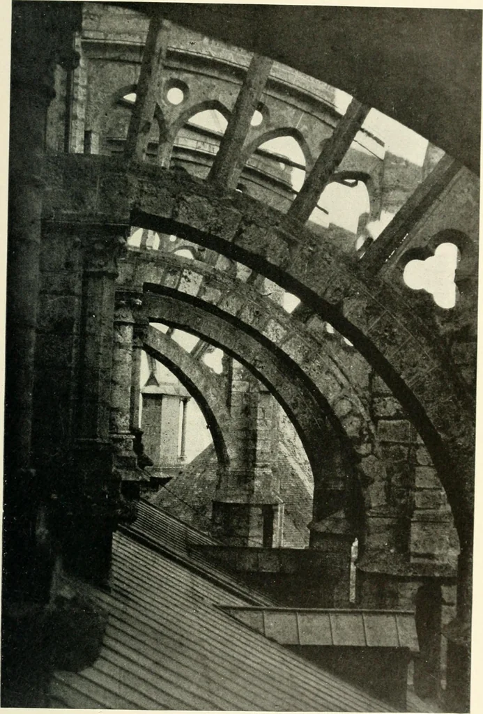An illustration from Cathedrals and cloisters of the Isle de France, 1910, leaf 70