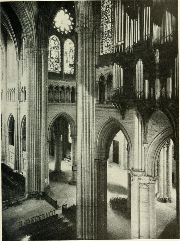 An illustration from Cathedrals and cloisters of the Isle de France, 1910, leaf 82