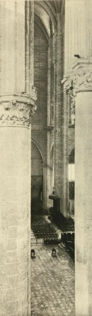 An illustration from Cathedrals and cloisters of the Isle de France, 1910, leaf 9
