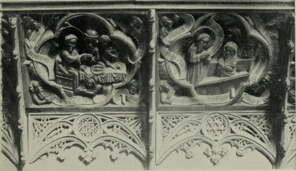 An illustration from The cathedrals and churches of Norway, Sweden and Denmark, 1908, leaf 186