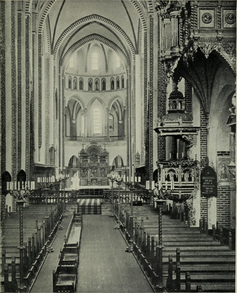 An illustration from The cathedrals and churches of Norway, Sweden and Denmark, 1908, leaf 198