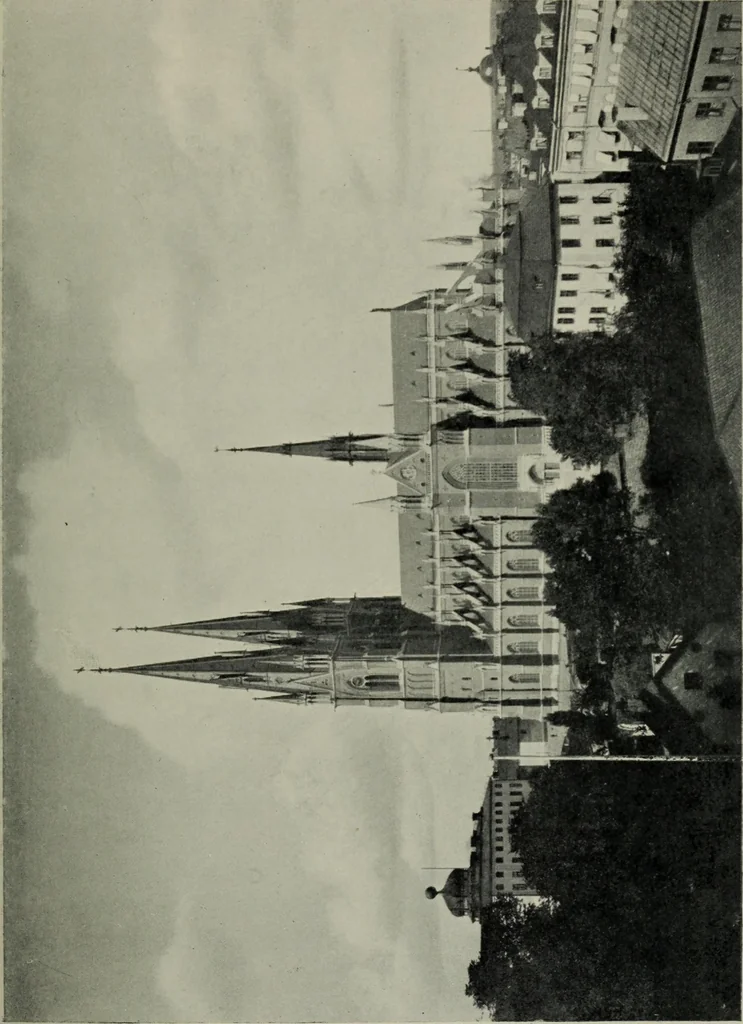 An illustration from The cathedrals and churches of Norway, Sweden and Denmark, 1908, leaf 244