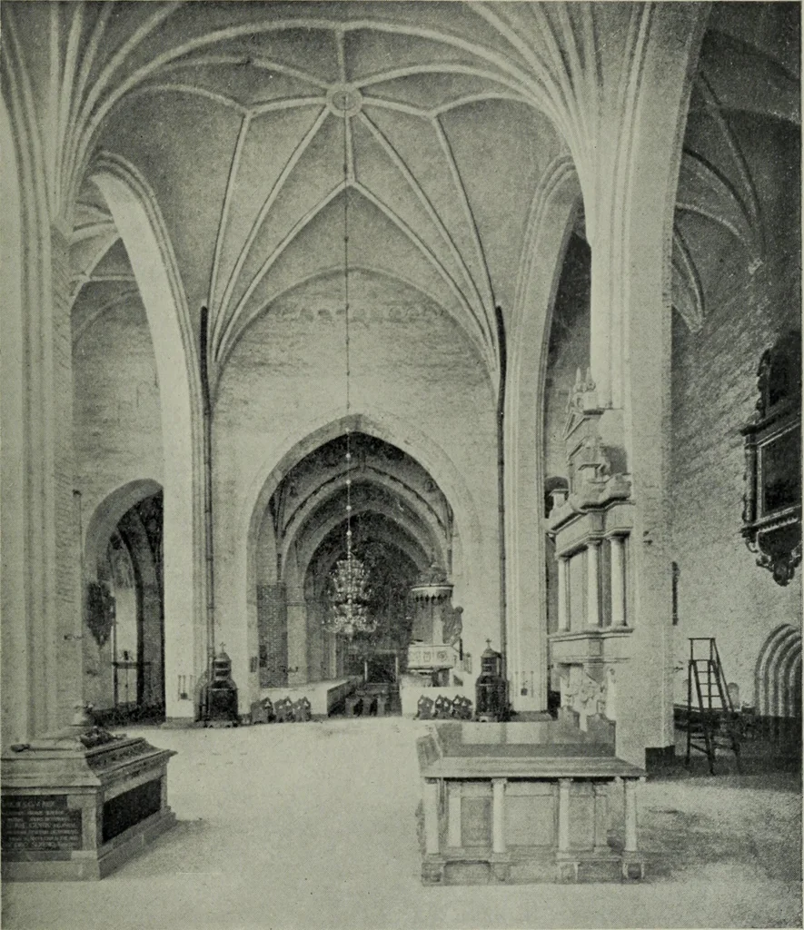 An illustration from The cathedrals and churches of Norway, Sweden and Denmark, 1908, leaf 268