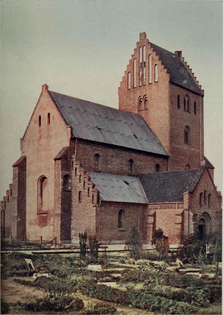 An illustration from The cathedrals and churches of Norway, Sweden and Denmark, 1908, leaf 300