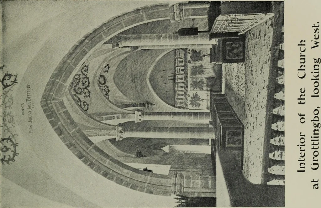 An illustration from The cathedrals and churches of Norway, Sweden and Denmark, 1908, leaf 336