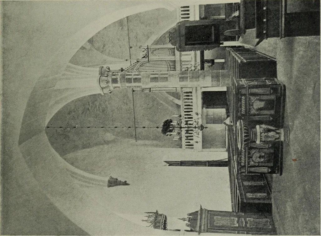 An illustration from The cathedrals and churches of Norway, Sweden and Denmark, 1908, leaf 336