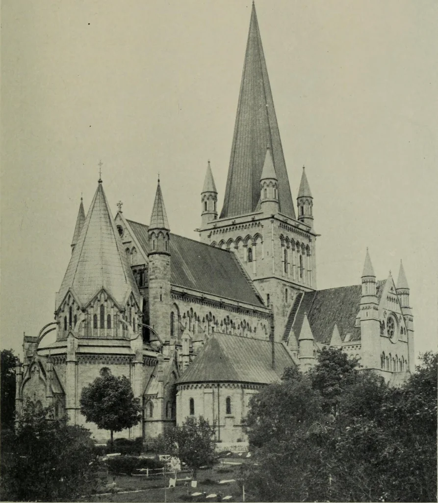 An illustration from The cathedrals and churches of Norway, Sweden and Denmark, 1908, leaf 358