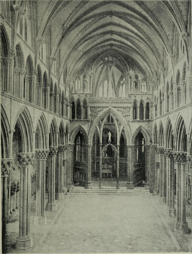 An illustration from The cathedrals and churches of Norway, Sweden and Denmark, 1908, leaf 378