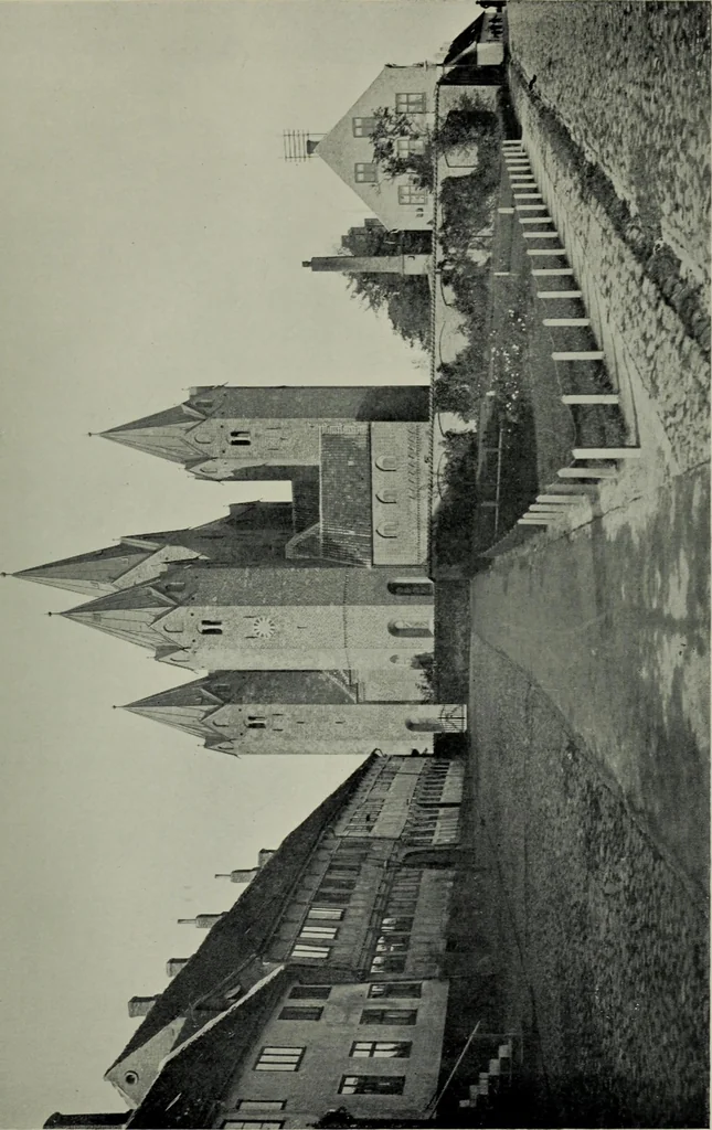 An illustration from The cathedrals and churches of Norway, Sweden and Denmark, 1908, leaf 46