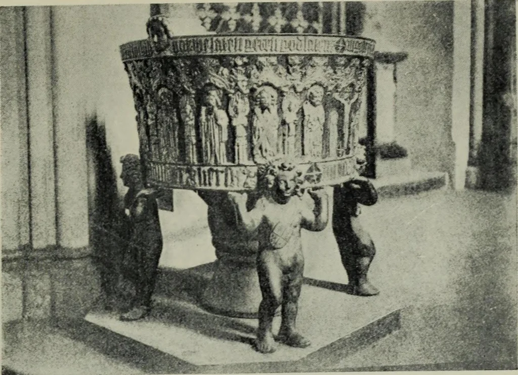An illustration from The cathedrals and churches of Norway, Sweden and Denmark, 1908, leaf 60