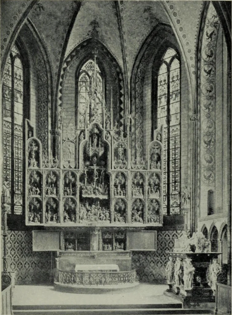 An illustration from The cathedrals and churches of Norway, Sweden and Denmark, 1908, leaf 60