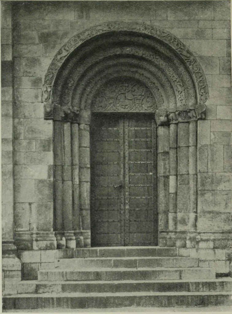 An illustration from The cathedrals and churches of Norway, Sweden and Denmark, 1908, leaf 86