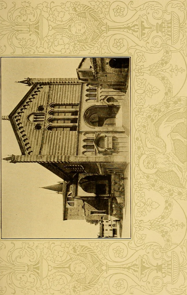 An illustration from The cathedrals and churches of northern Italy, their history and their architecture;, 1908, leaf 136