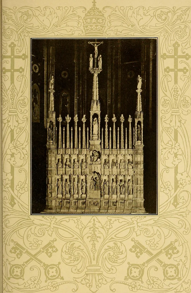 An illustration from The cathedrals and churches of northern Italy, their history and their architecture;, 1908, leaf 304
