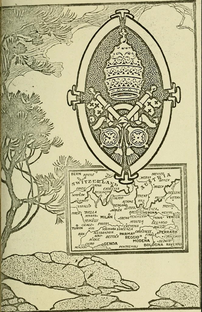 An illustration from The cathedrals and churches of northern Italy, their history and their architecture;, 1908, leaf 640