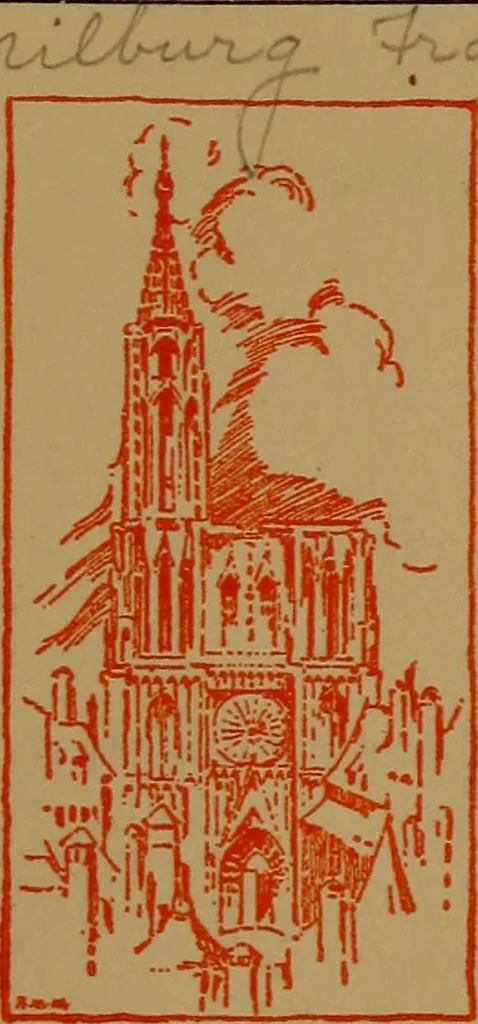 An illustration from Cathedrals and churches of the Rhine, 1905, leaf 10