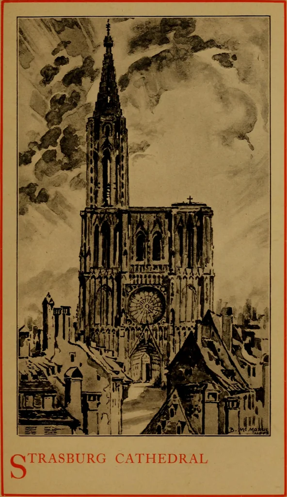 An illustration from Cathedrals and churches of the Rhine, 1905, leaf 138