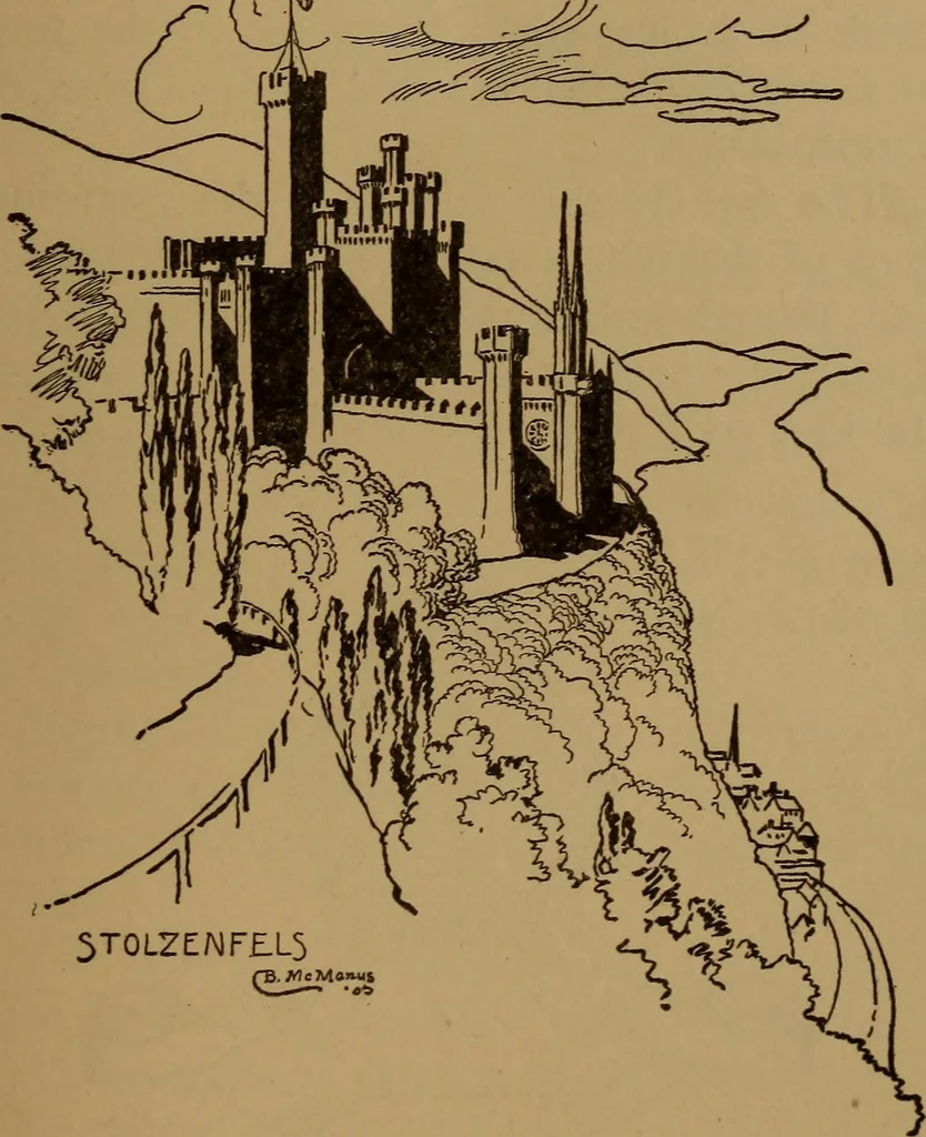 An illustration from Cathedrals and churches of the Rhine, 1905, leaf 248