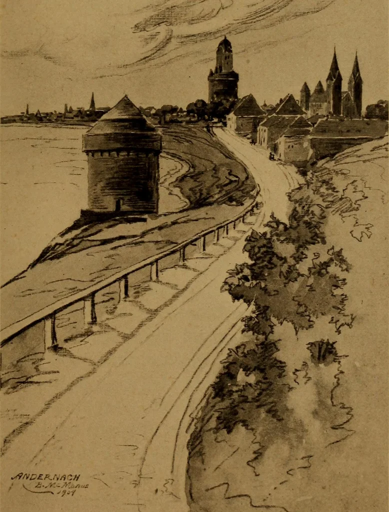 An illustration from Cathedrals and churches of the Rhine, 1905, leaf 252