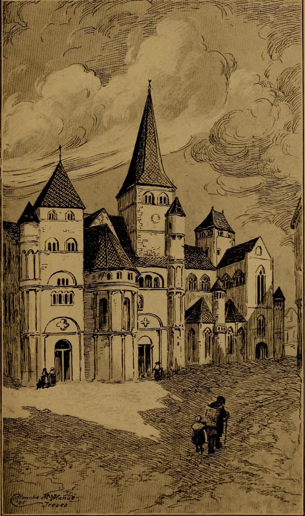 An illustration from Cathedrals and churches of the Rhine, 1905, leaf 268