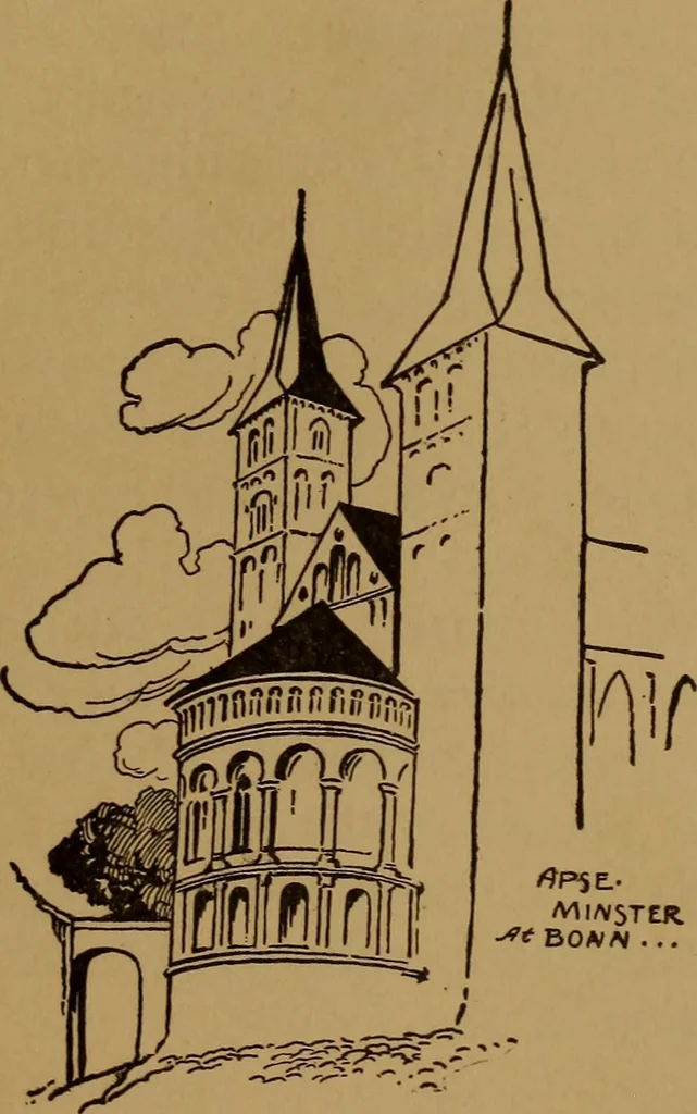 An illustration from Cathedrals and churches of the Rhine, 1905, leaf 278