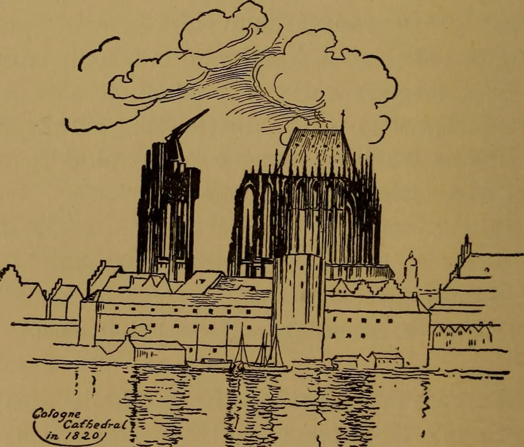 An illustration from Cathedrals and churches of the Rhine, 1905, leaf 313