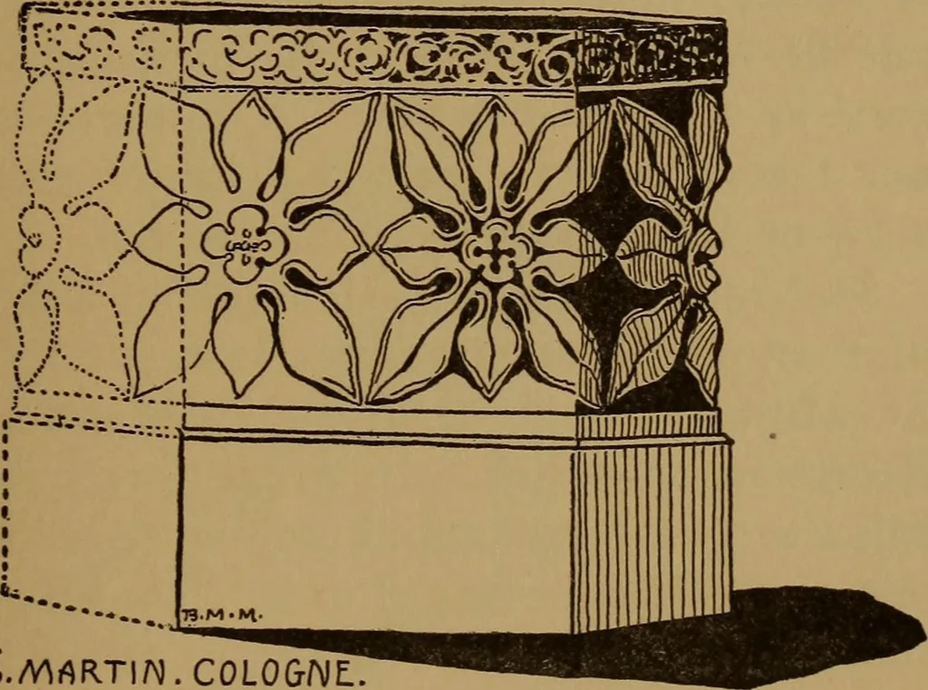 An illustration from Cathedrals and churches of the Rhine, 1905, leaf 326